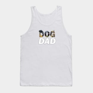 DOG DAD - Great Dane oil painting word art Tank Top